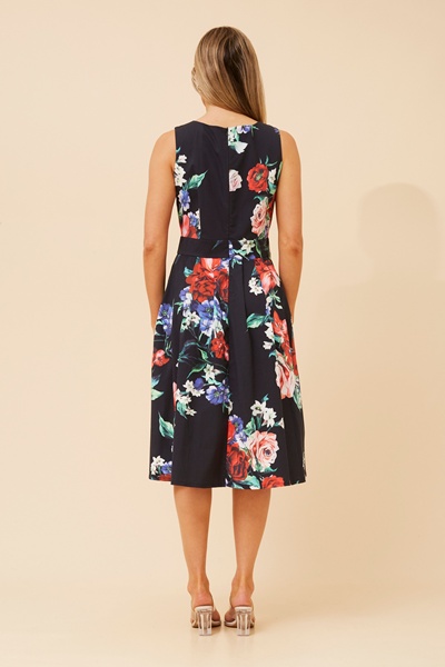 GINGER FLORAL SHORT DRESS