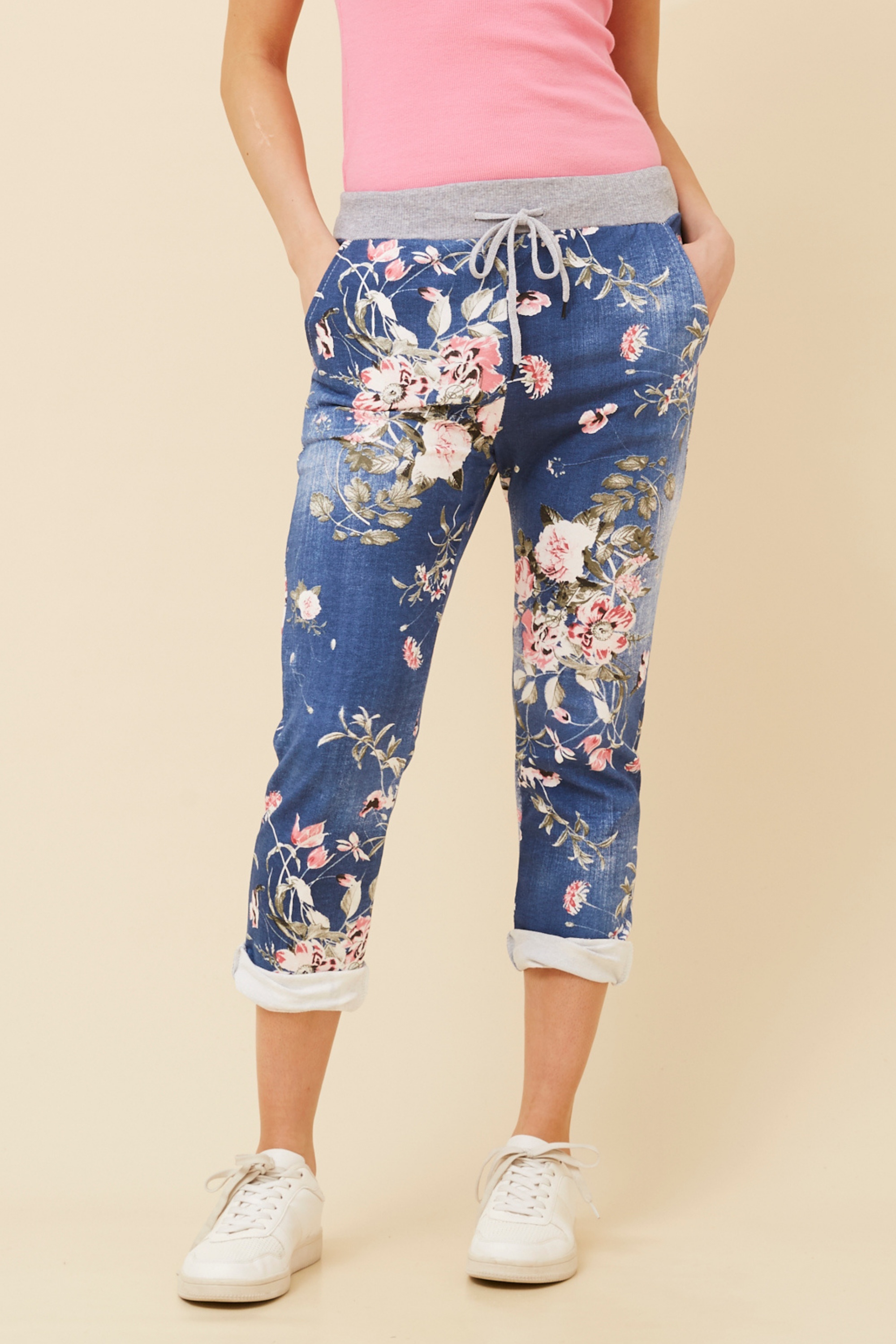 GINNA FLORAL JOGGER