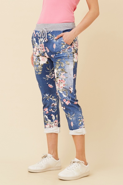 GINNA FLORAL JOGGER