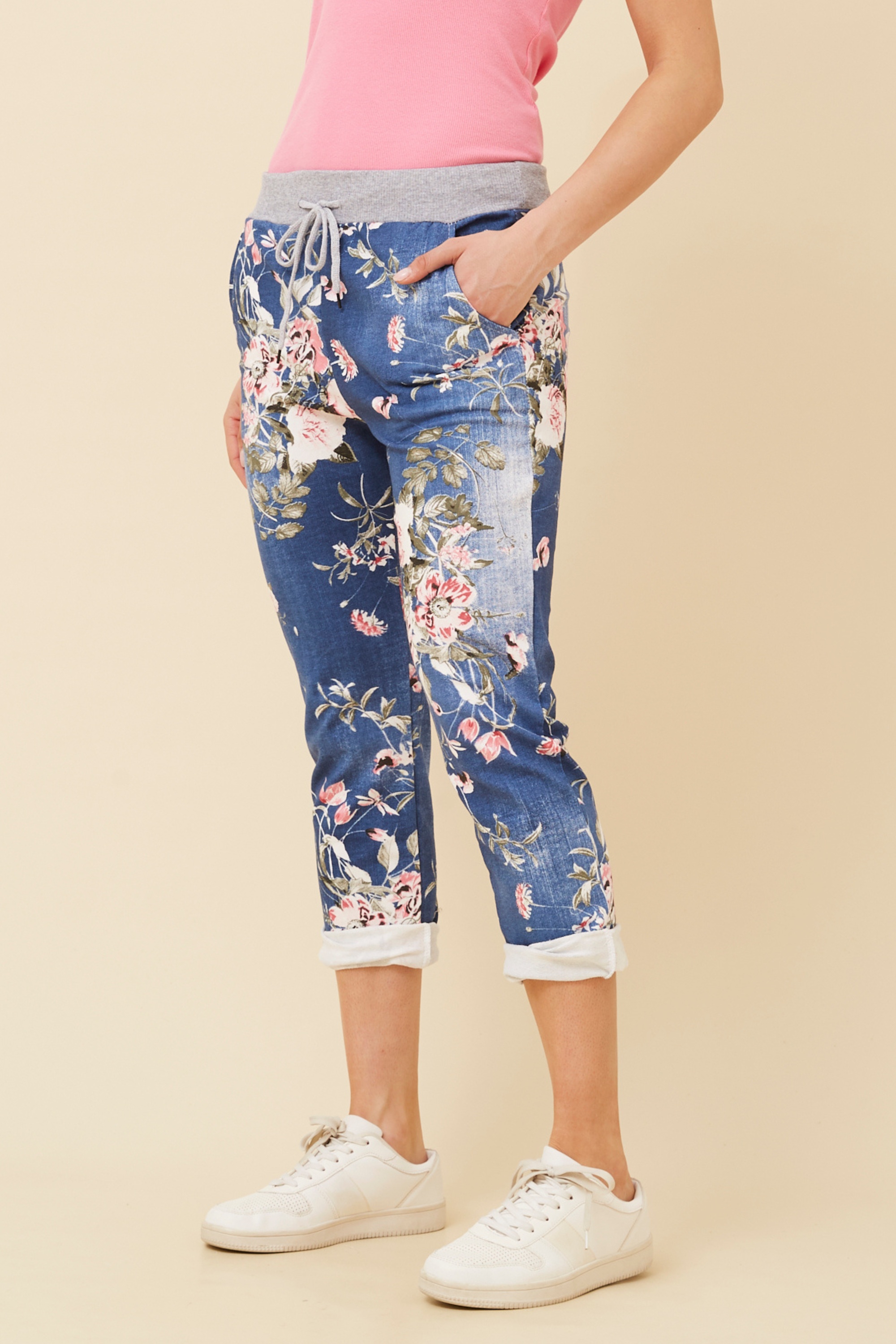 GINNA FLORAL JOGGER