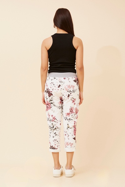 GINNA FLORAL JOGGER PANTS