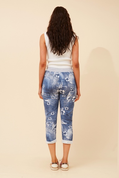 GINNA FLORAL JOGGER PANTS