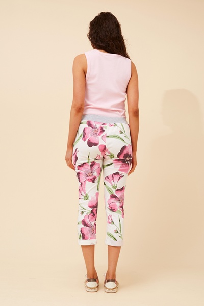 GINNA FLORAL JOGGER PANTS