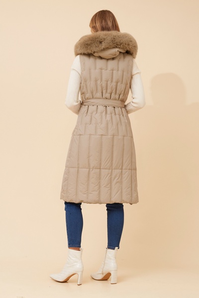 GIORDANA SOLID PUFFER VEST