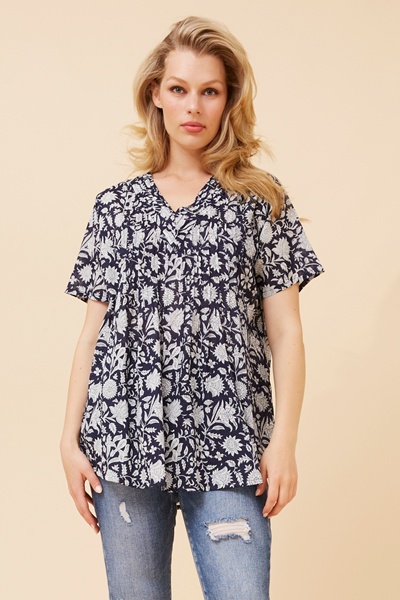 GIORGIANA FLORAL TOP