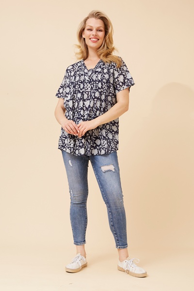 GIORGIANA FLORAL TOP
