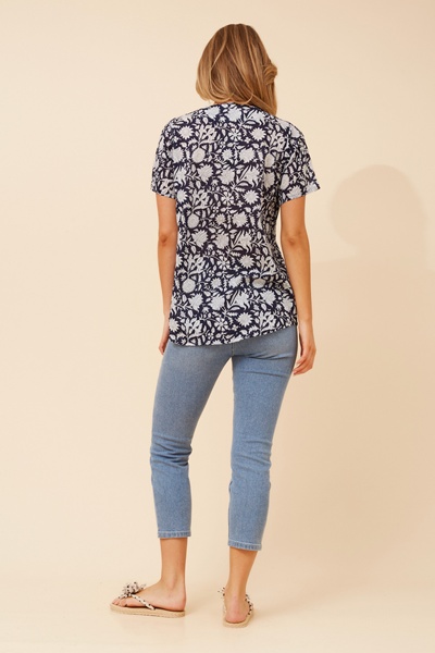 GIORGIANA FLORAL TOP