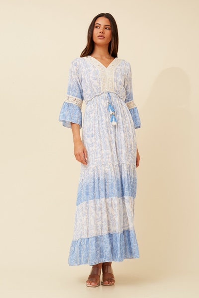 GLENORA BOHO MAXI DRESS