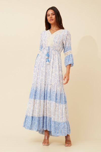 GLENORA BOHO MAXI DRESS