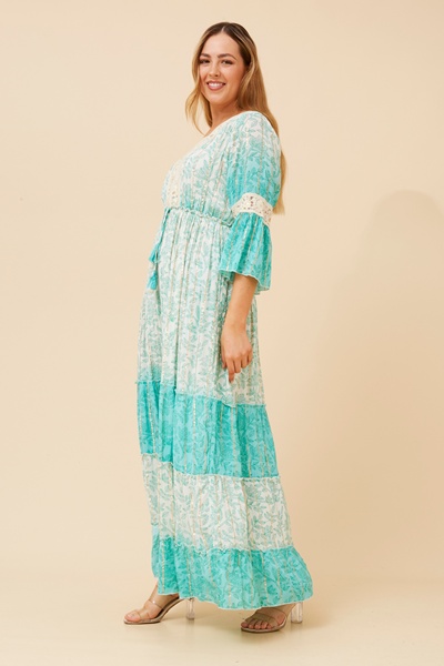 GLENORA BOHO MAXI DRESS