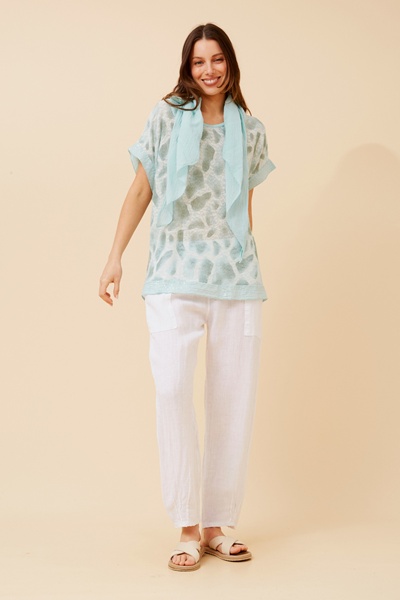 GRAZIANA SEQUIN TOP