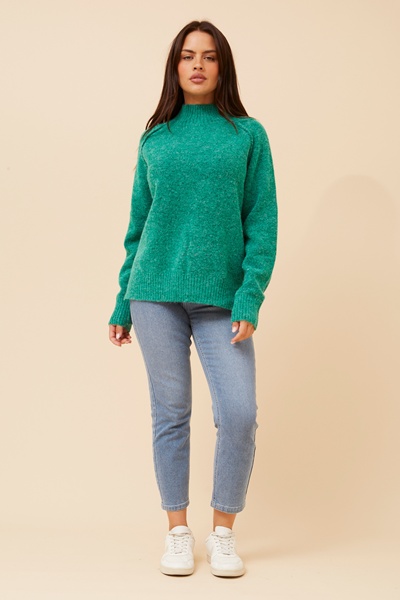 GRETCHEN SOLID KNIT JUMPER