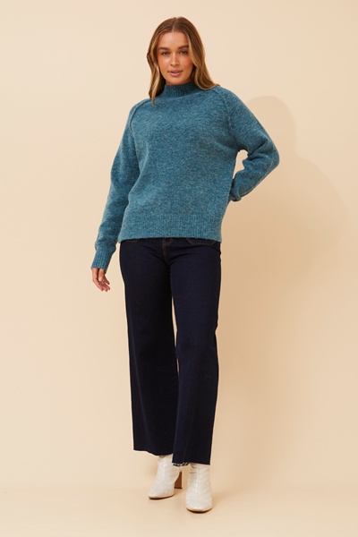 GRETCHEN SOLID KNIT JUMPER
