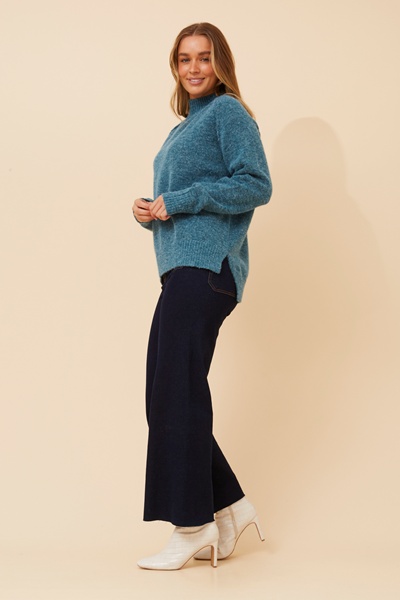 GRETCHEN SOLID KNIT JUMPER