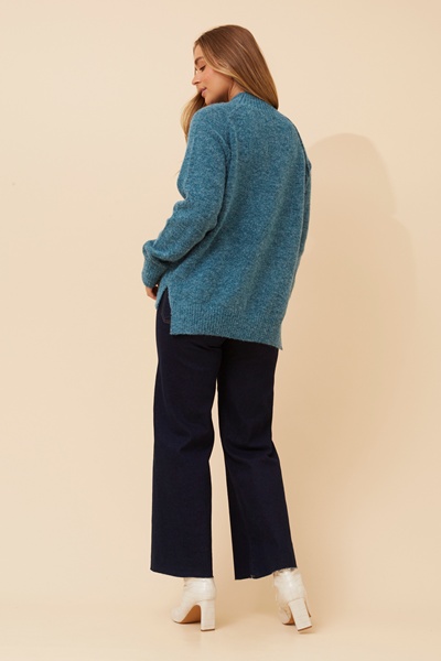 GRETCHEN SOLID KNIT JUMPER