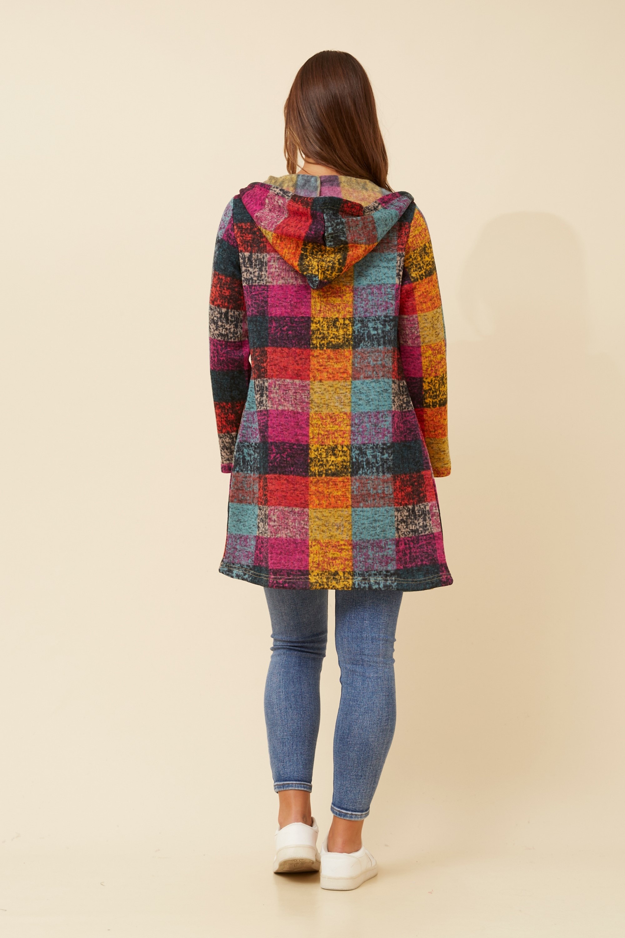 GYPSY CHECK PRINT COAT