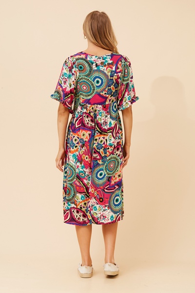 HADASSAH PRINTED MIDI DRESS