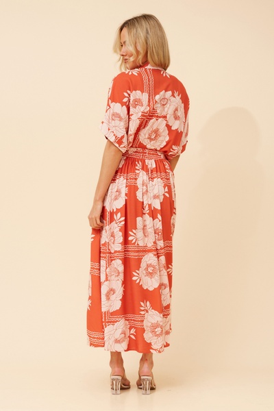 HADLEY FLORAL LINEN BLEND SHIRT