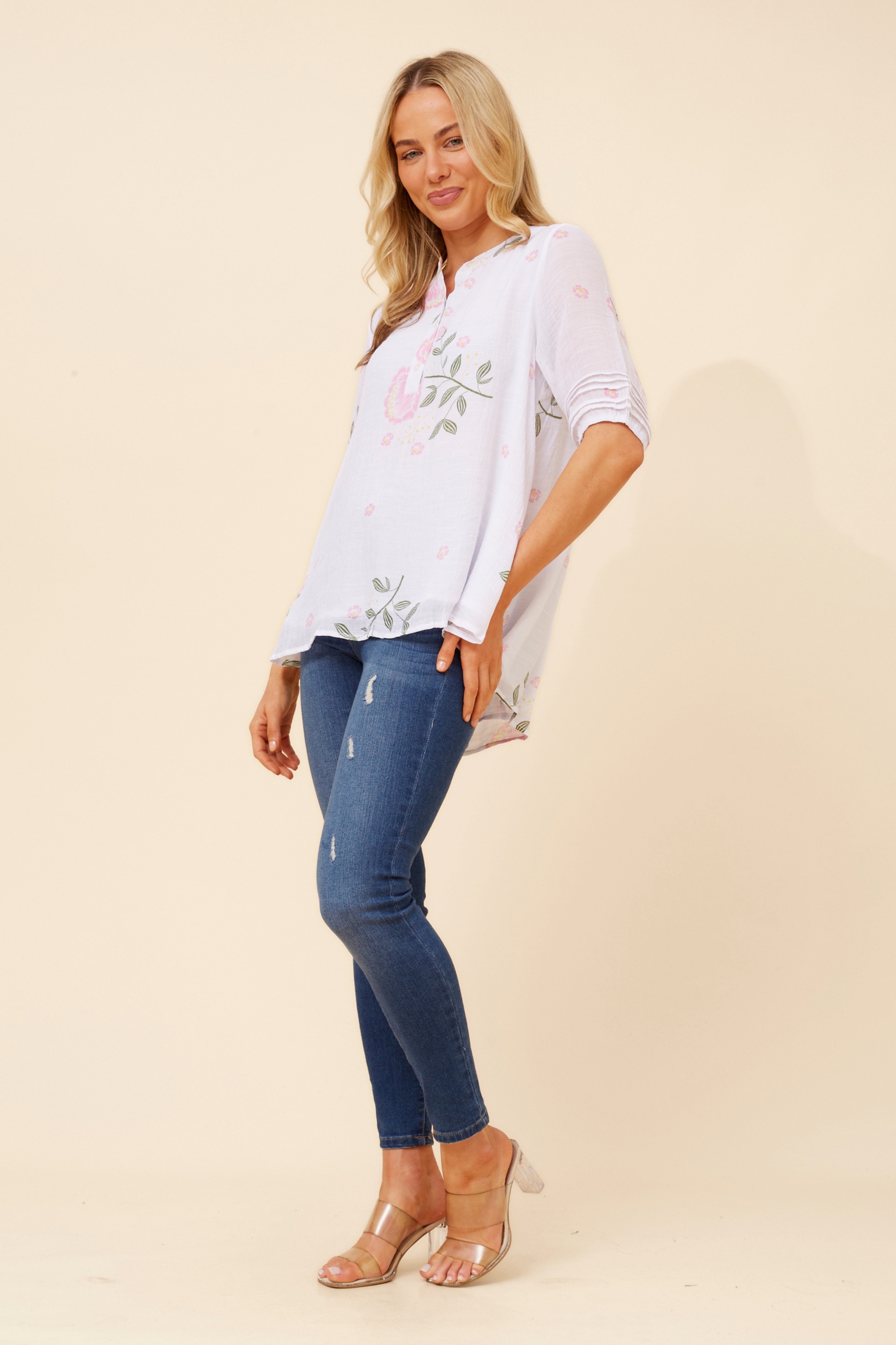 HALIMA FLORAL TOP