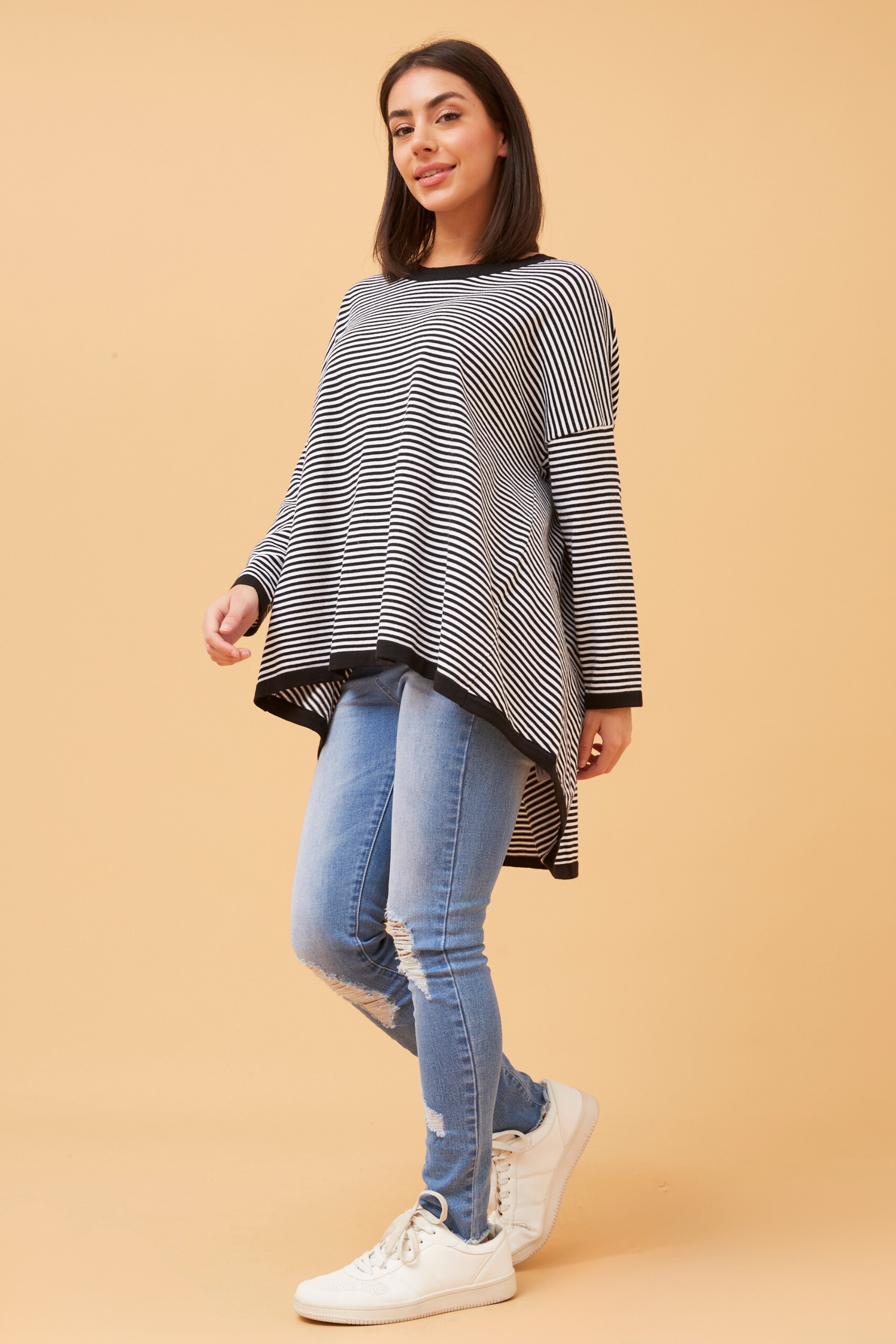 HANNES STRIPED KNIT JUMPER