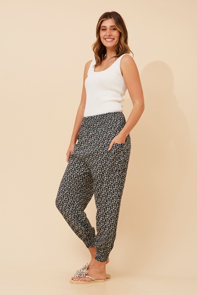 HAREM ABSTRACT PRINT PANTS