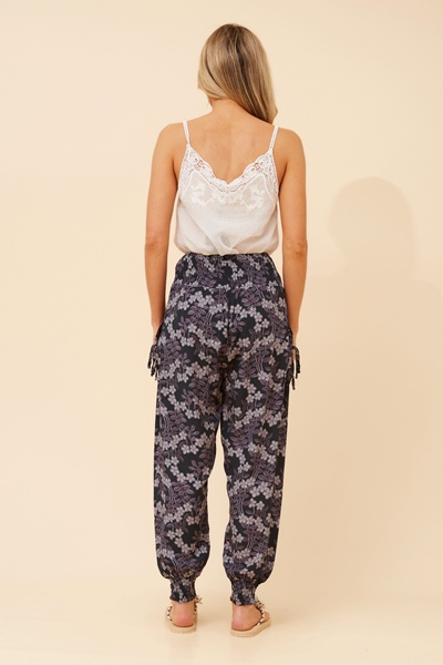 HAREM FLORAL PANTS