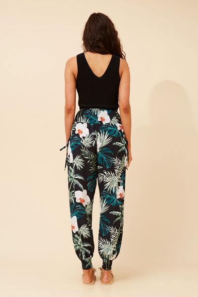 HAREM FLORAL PANTS