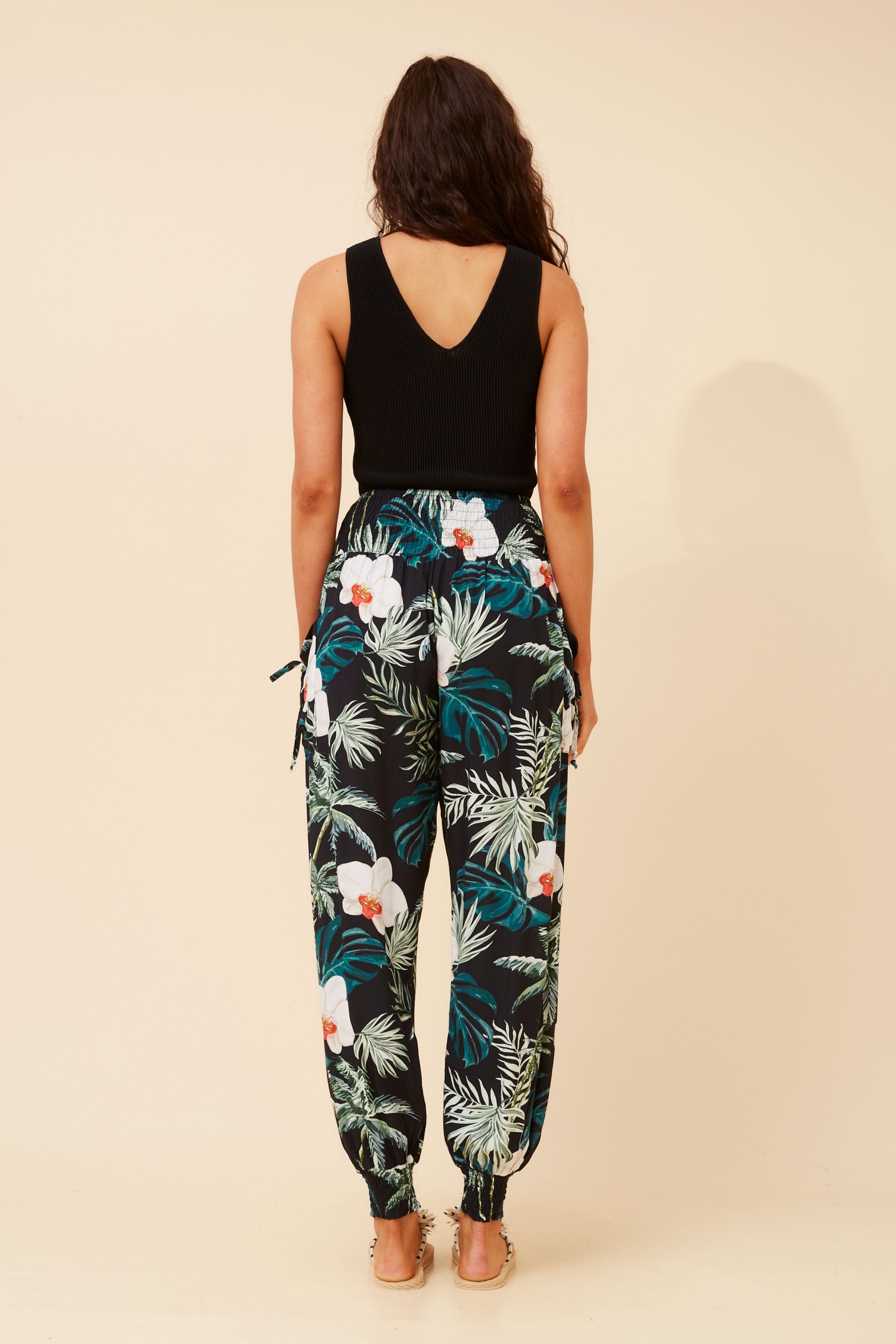 HAREM FLORAL PANTS
