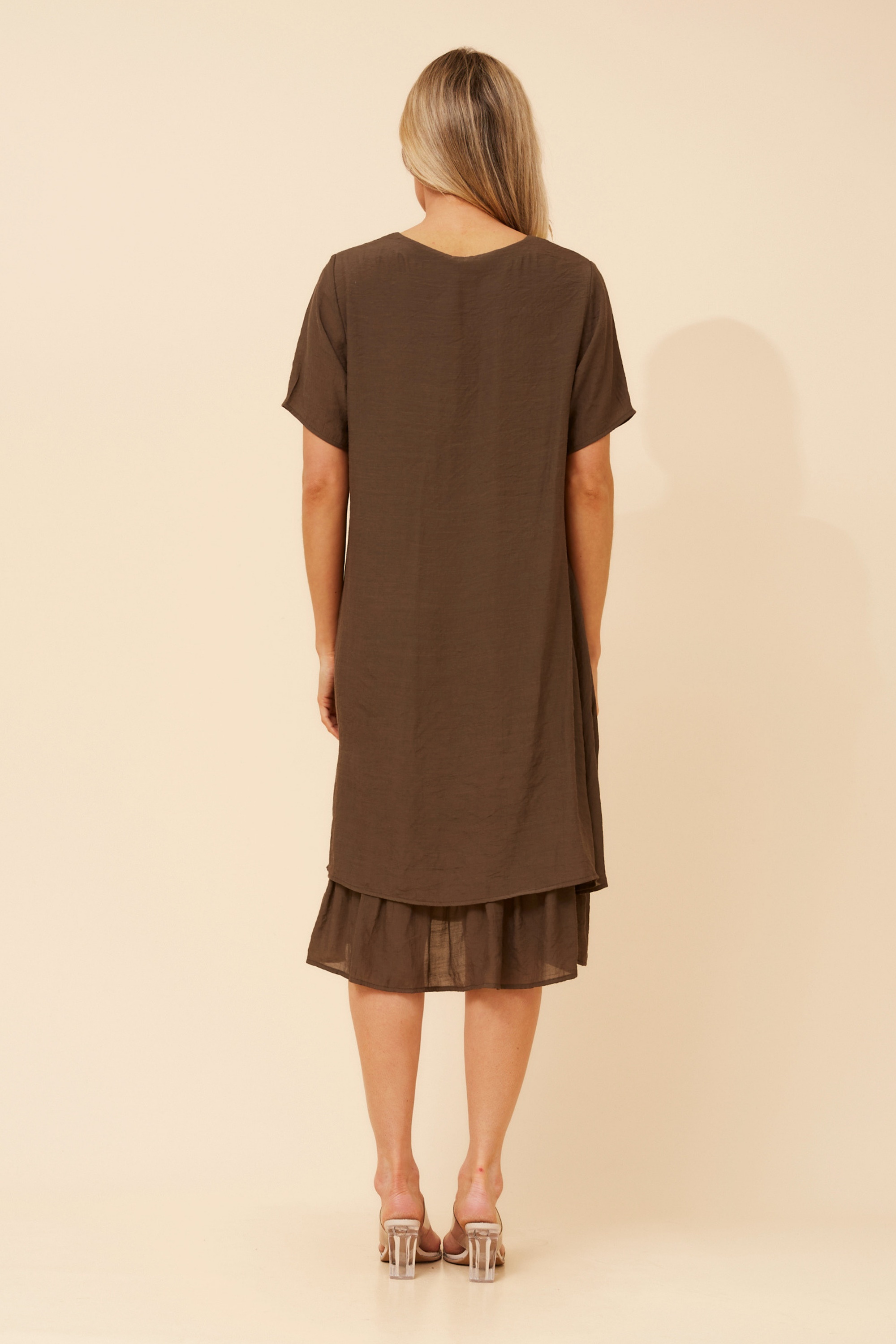 HARTLEY SOLID MIDI DRESS