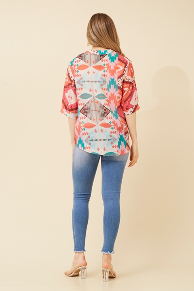 HELENI ABSTRACT SHIRT