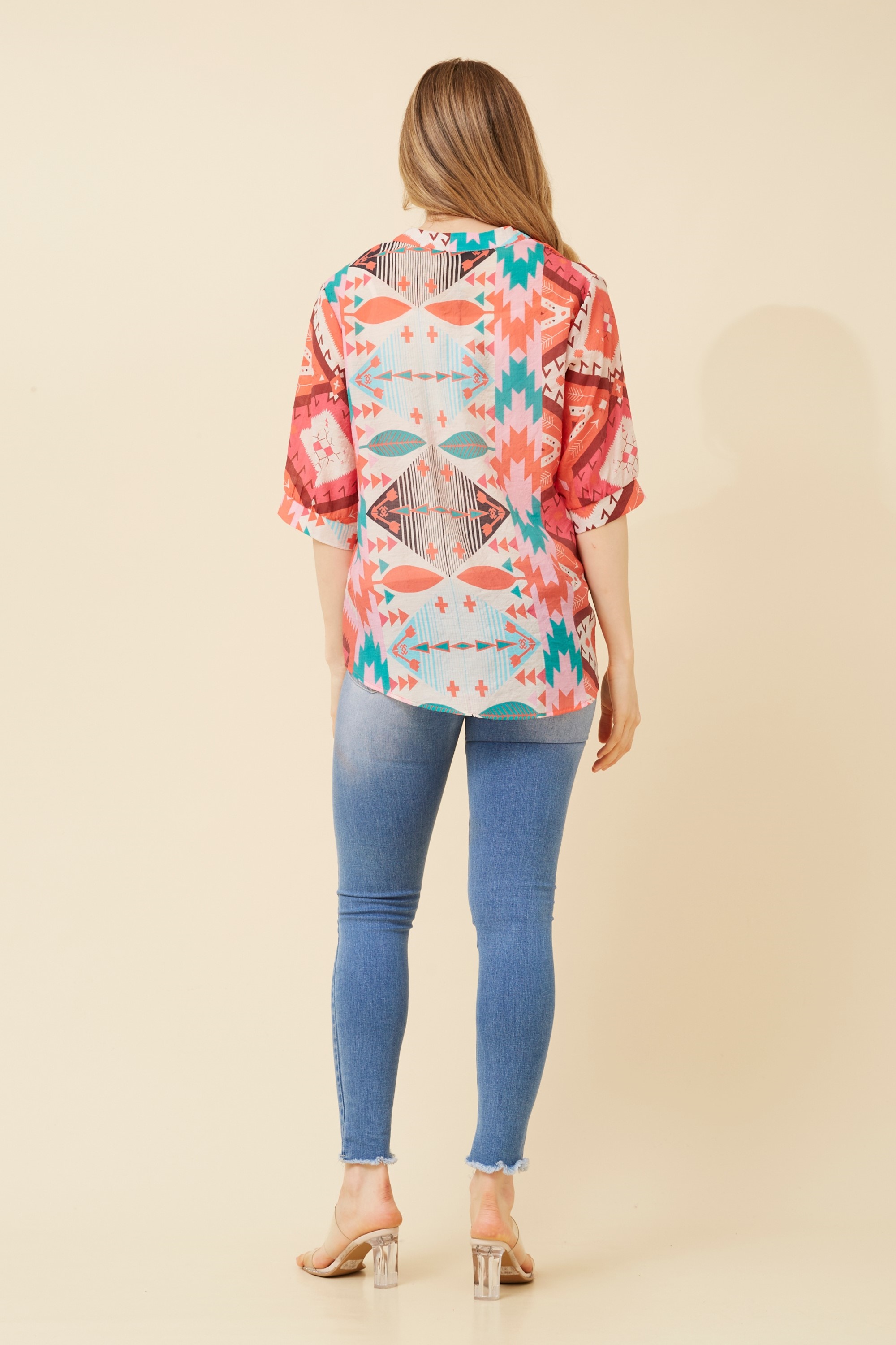 HELENI ABSTRACT SHIRT