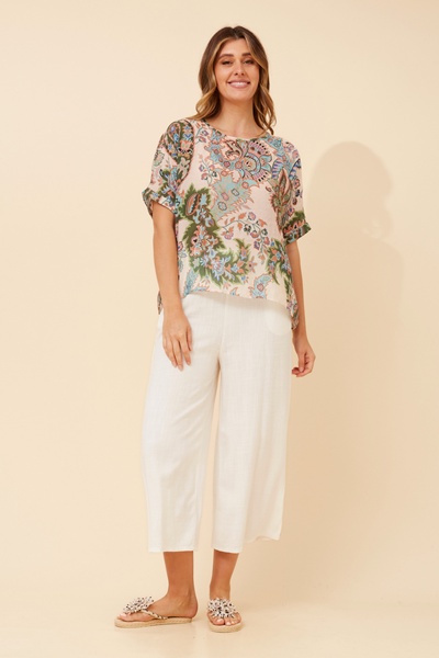 HENDRIX FLORAL TOP