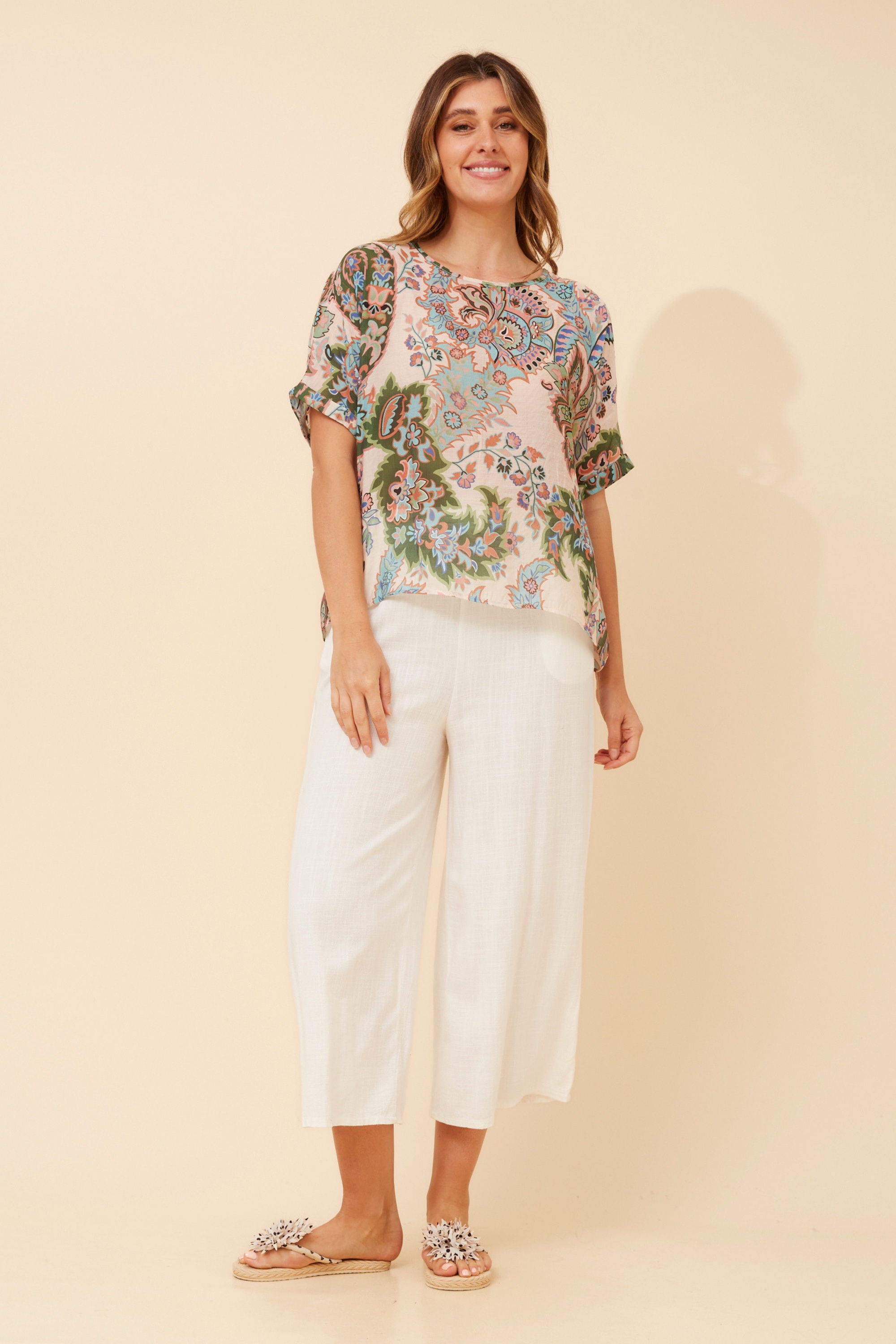 HENDRIX FLORAL TOP