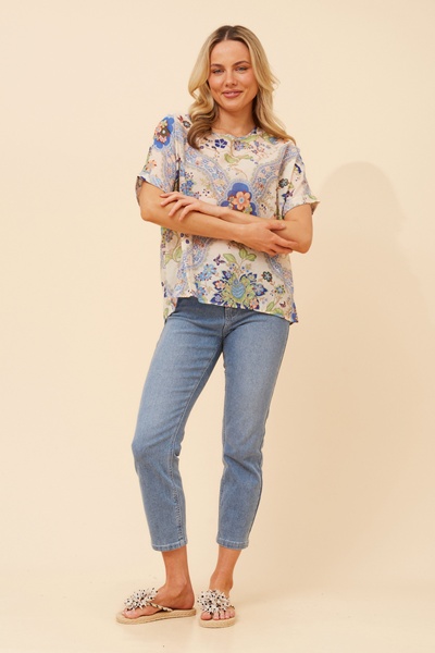 HENDRIX FLORAL TOP