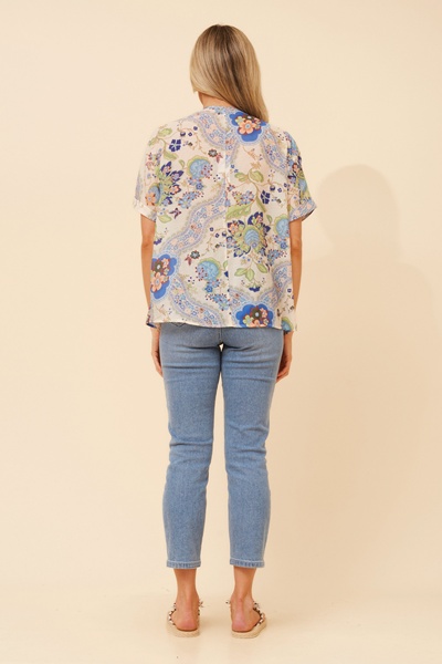 HENDRIX FLORAL TOP