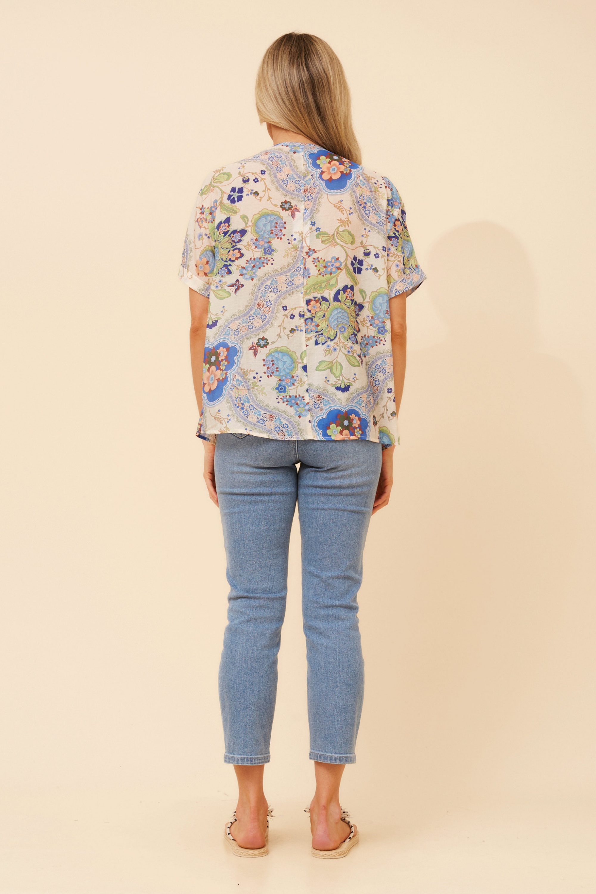 HENDRIX FLORAL TOP