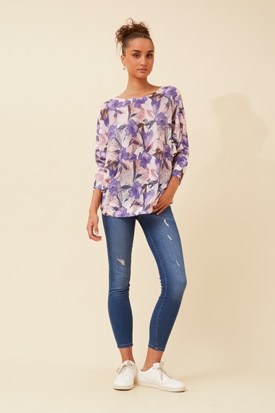 HENRI FLORAL PULLOVER