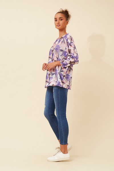 HENRI FLORAL PULLOVER