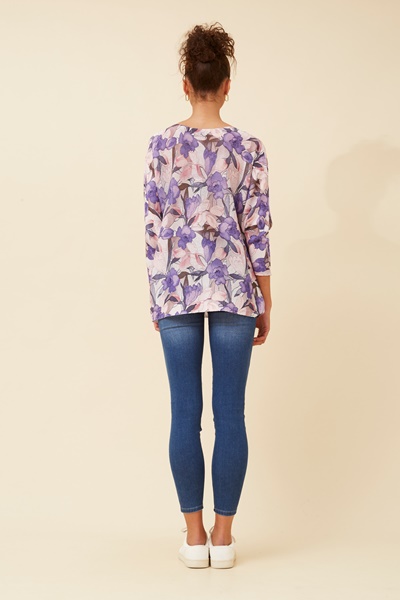 HENRI FLORAL PULLOVER