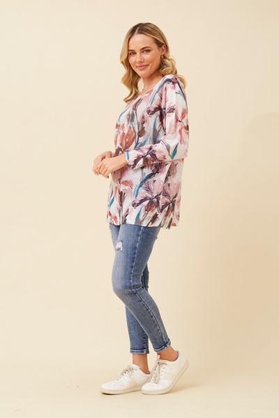 HENRI FLORAL PULLOVER