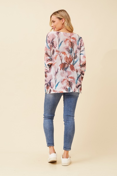 HENRI FLORAL PULLOVER