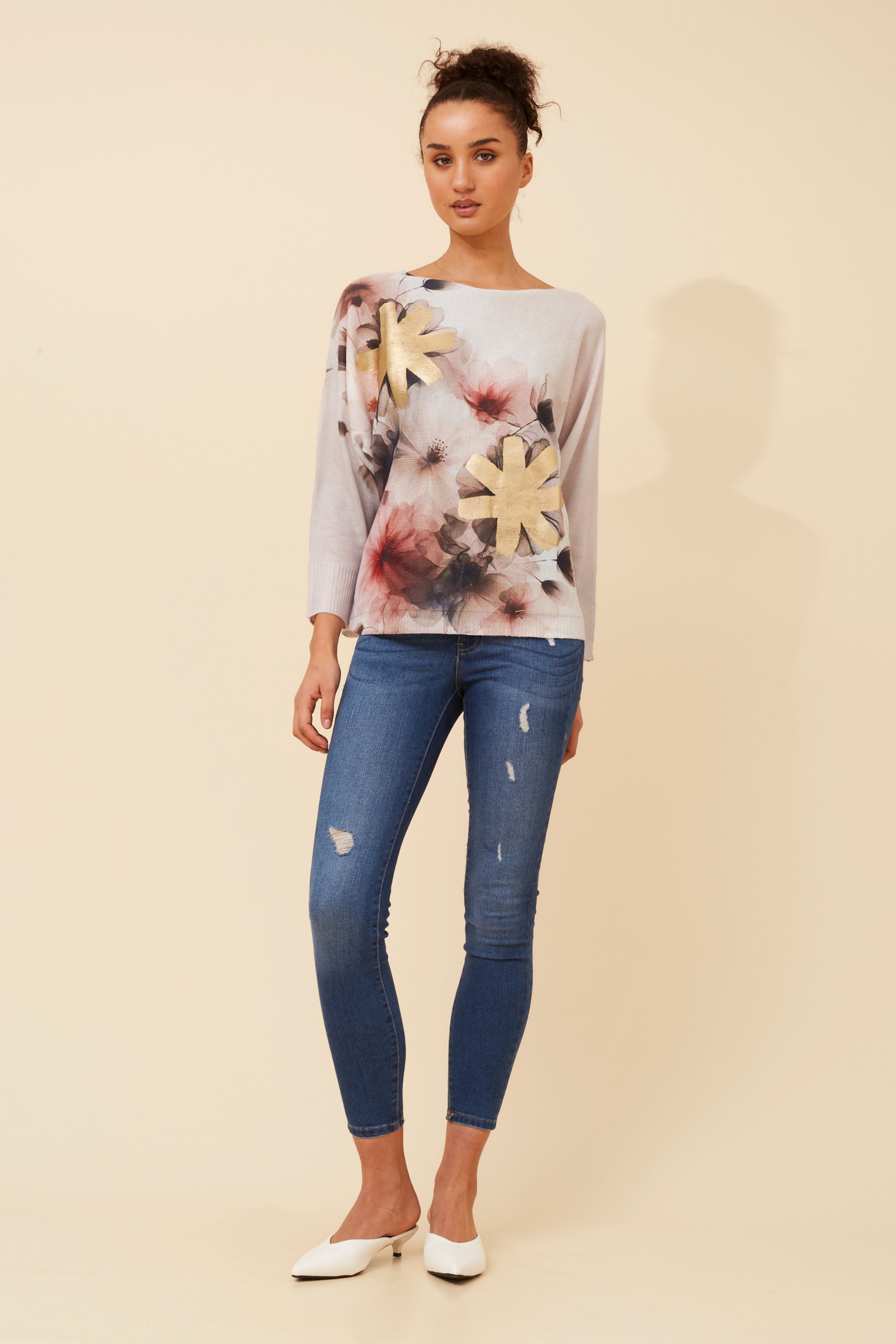 HENRI FLORAL PULLOVER