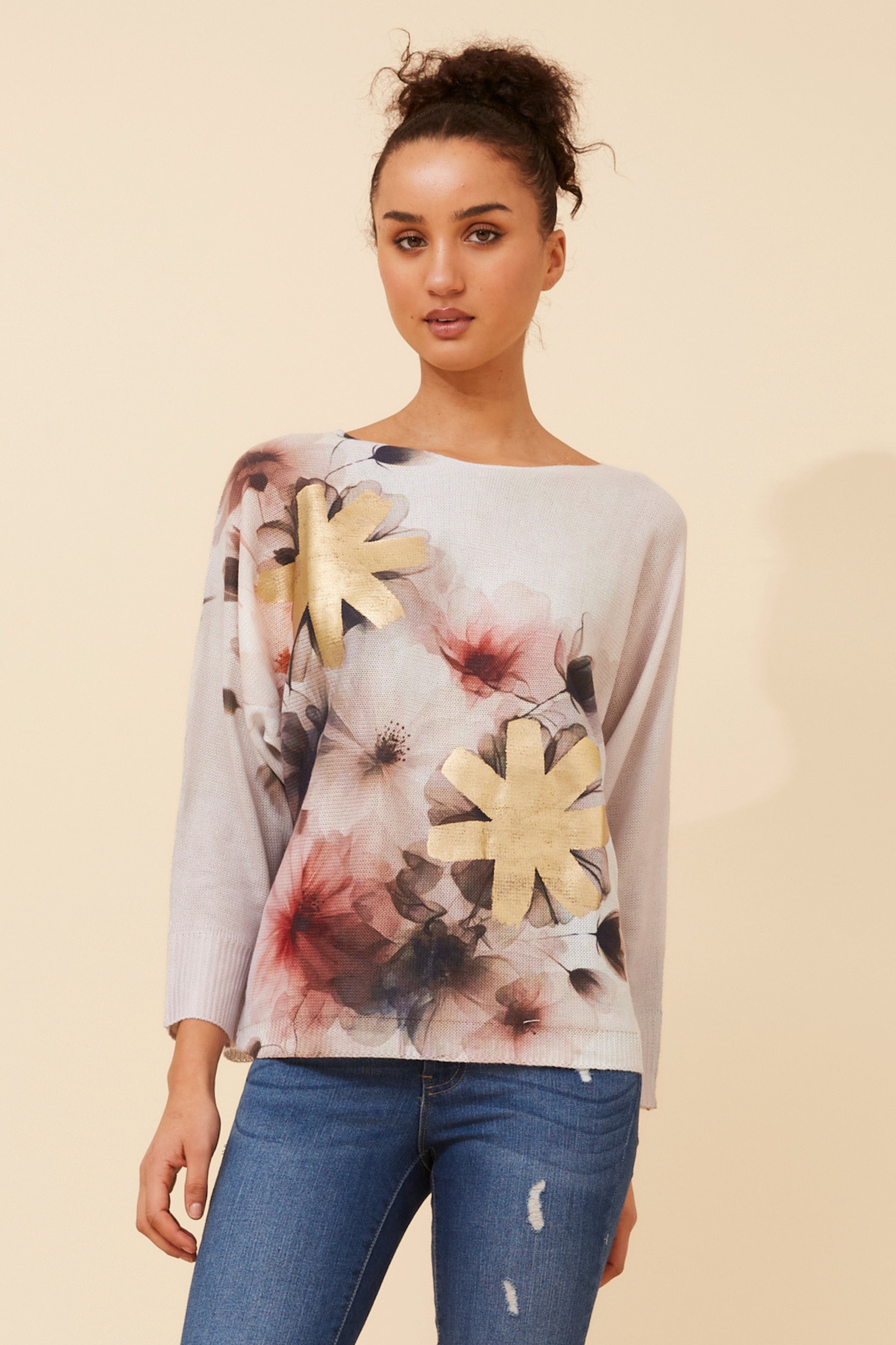 HENRI FLORAL PULLOVER
