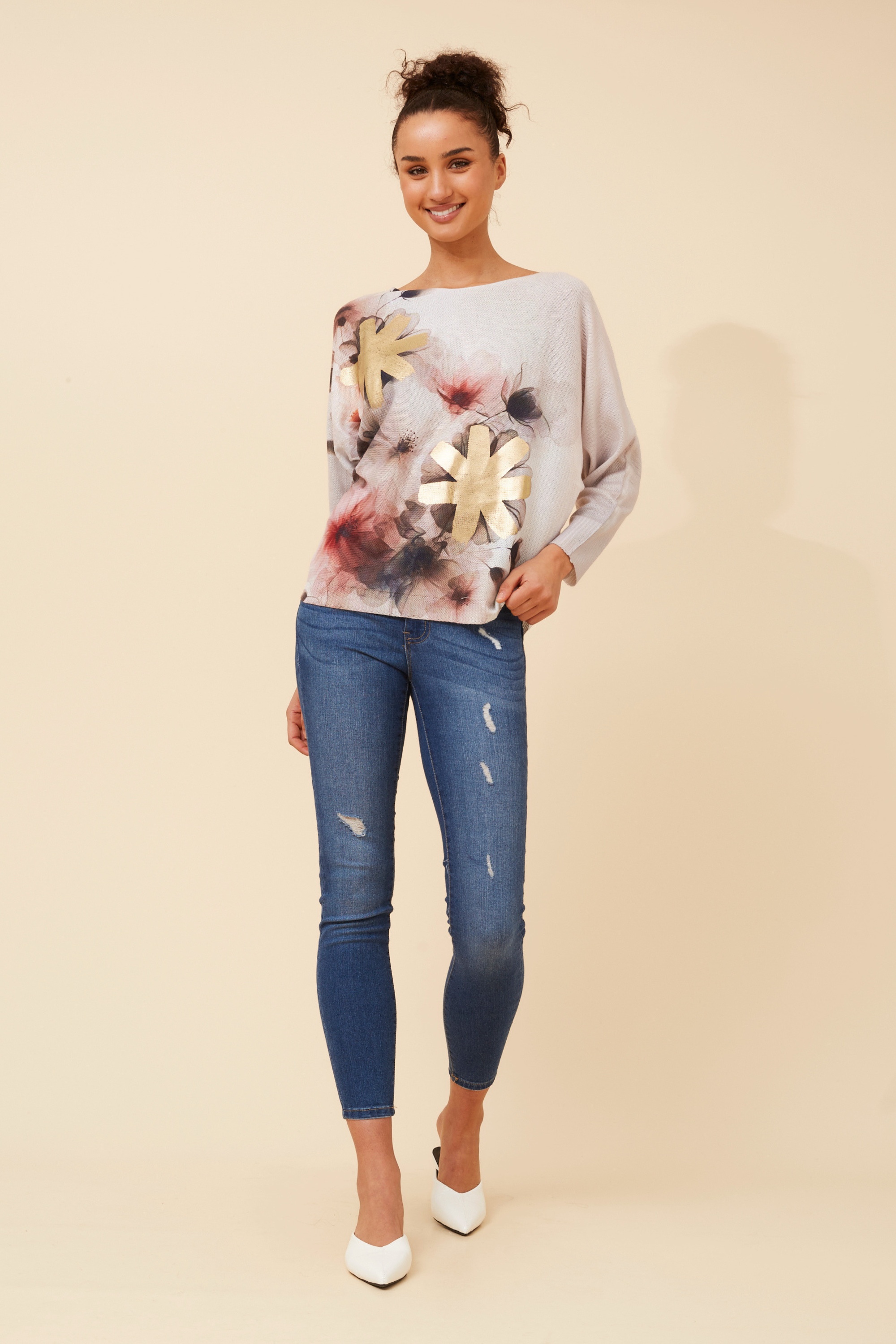 HENRI FLORAL PULLOVER