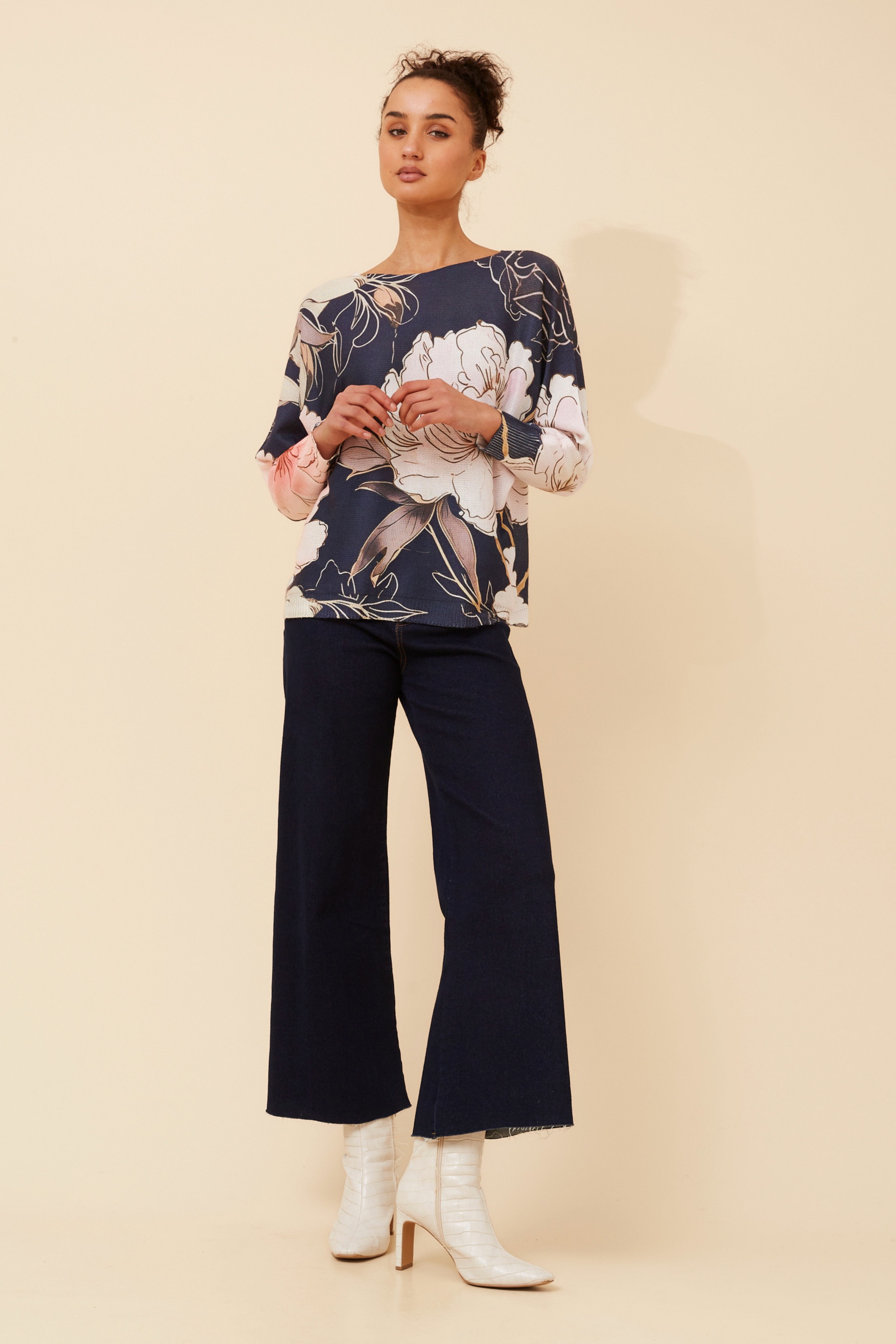 HENRI FLORAL PULLOVER