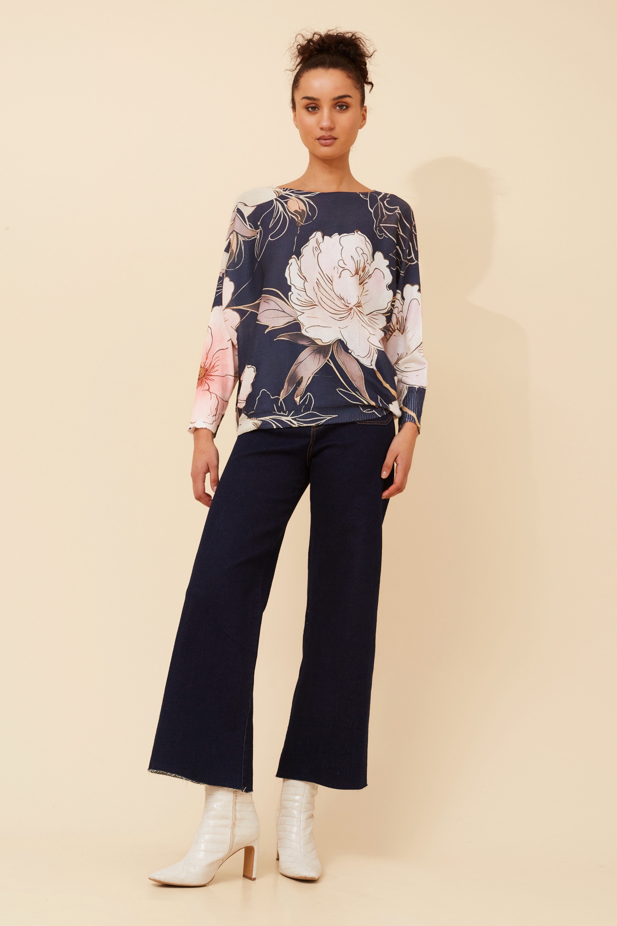 HENRI FLORAL PULLOVER