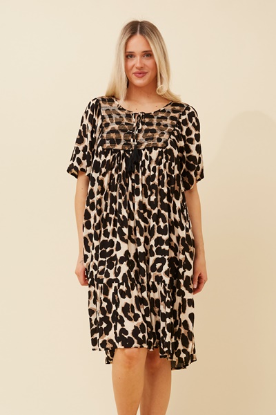 HONDA ANIMAL PRINT DRESS