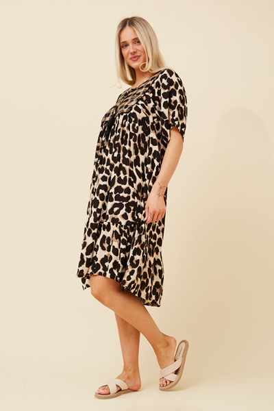 HONDA ANIMAL PRINT DRESS