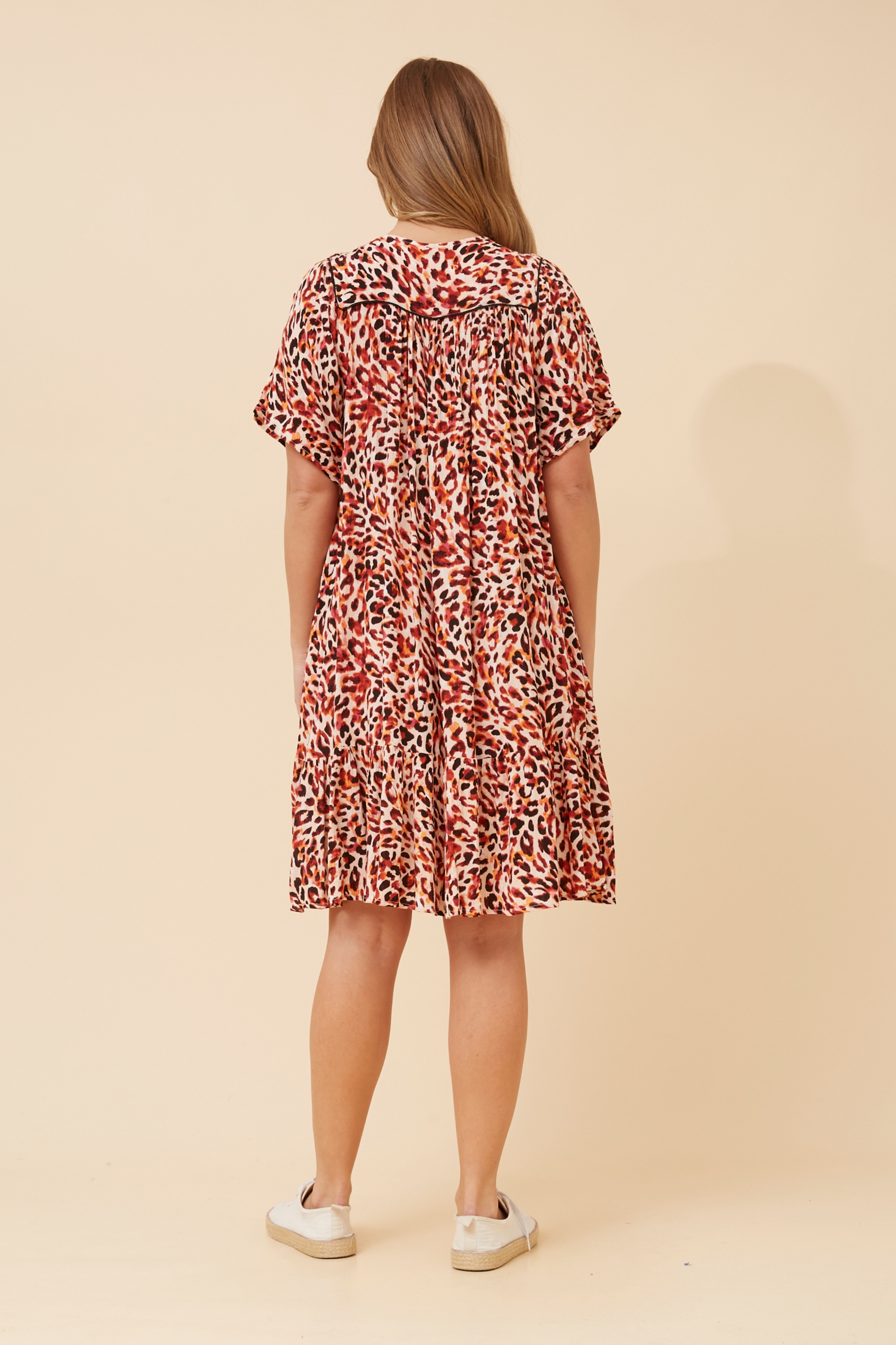 HONDA ANIMAL PRINT DRESS