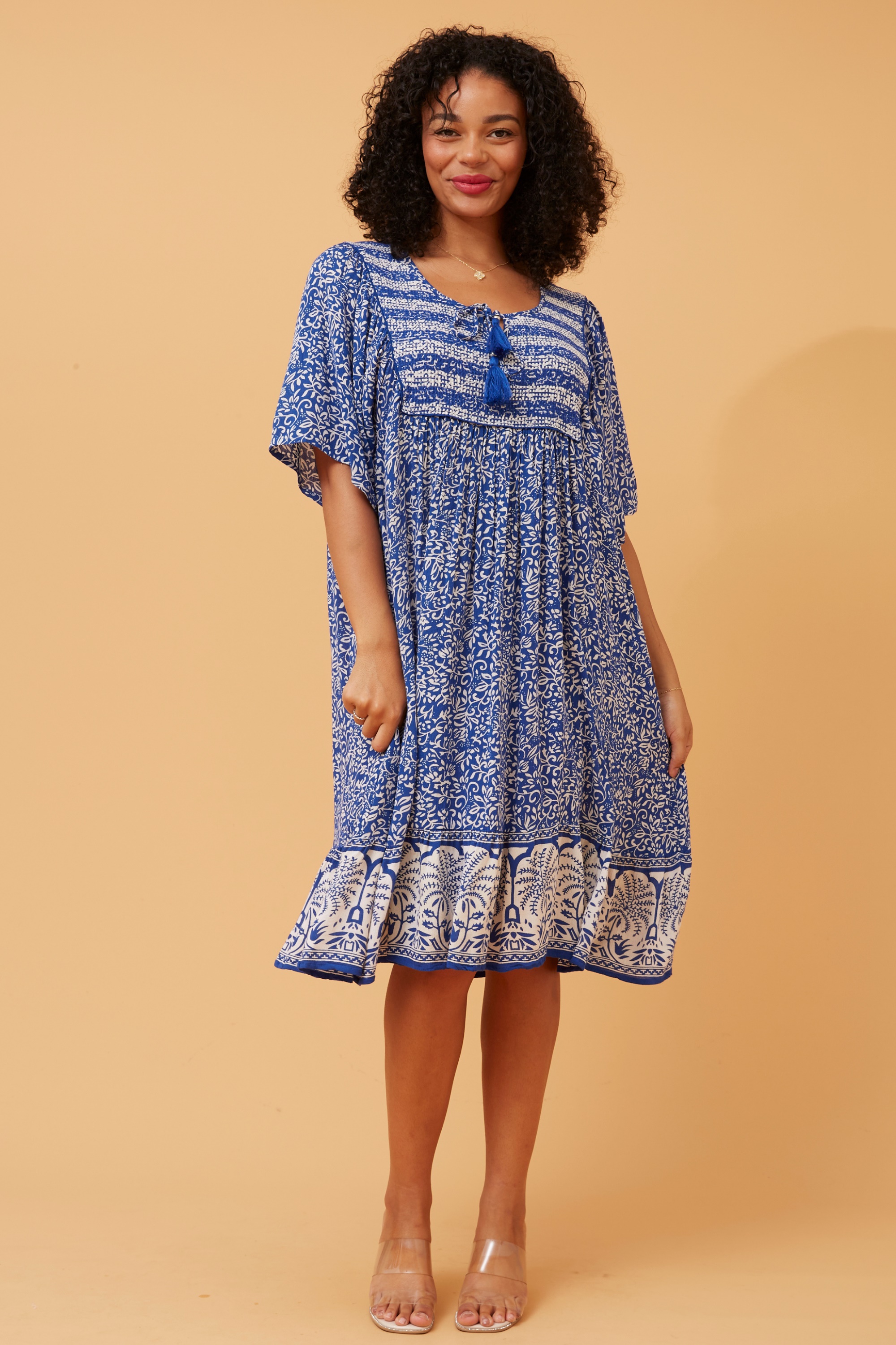 Bohemian babydoll outlet dress